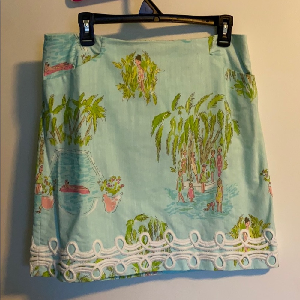 EUC holy grail skinny dippin skirt “in the slim”